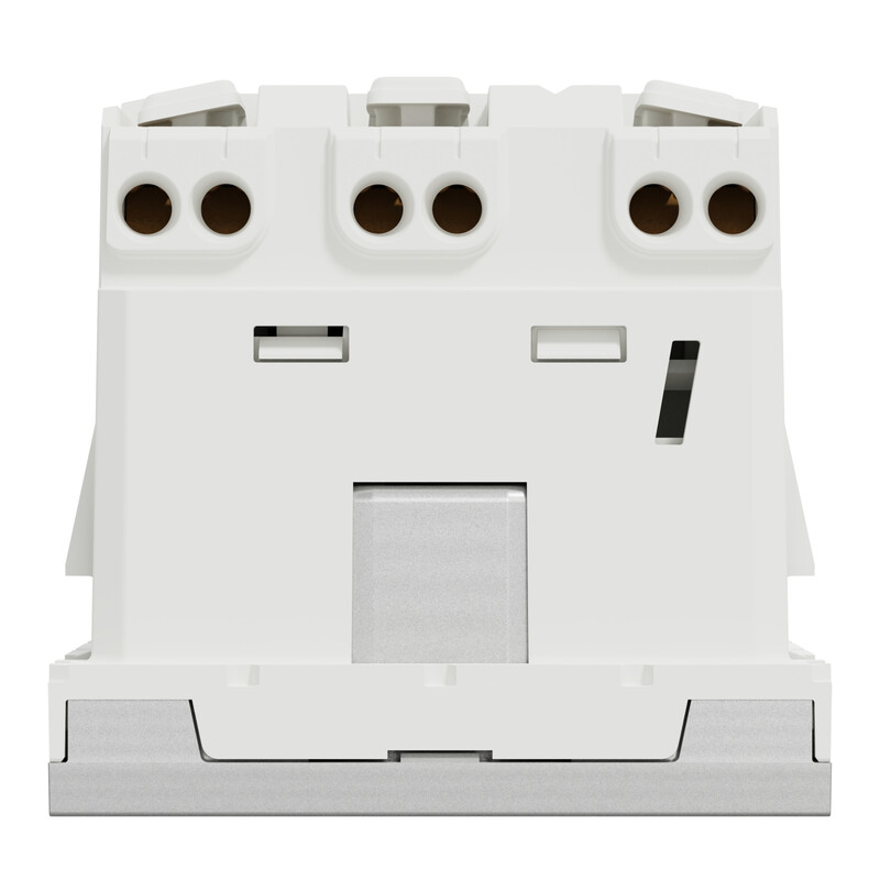 schneider electric Duct socket unica system+ 2xschuko duct so alu