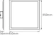 ledvance Ceiling luminaire smart planon 450 28w/rgbw wifi