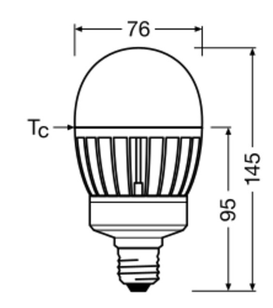 ledvance Led-lamp hql alu p 21,5w/827 2700lm e27