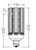 ledvance Led-lamp hql alu p 90w/827 11700lm e40