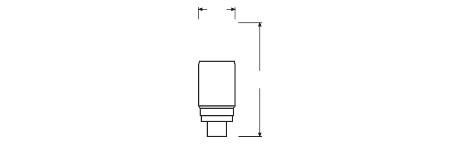 ledvance Led-lamp dulux d18 v em 7,5w/840 g24d-2