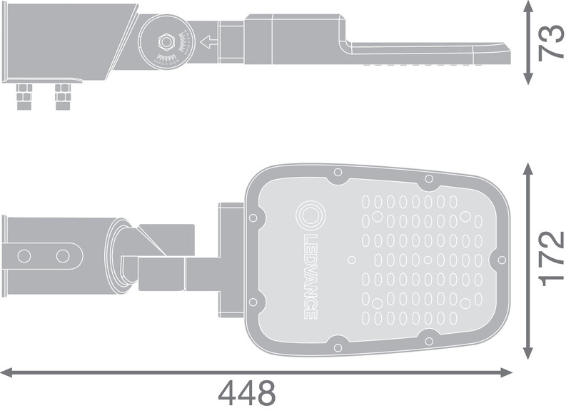 ledvance Katuvalaisin streetlight eco sl area 30w/765 rv20st 4050lm