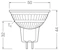 ledvance Kohdelamppu performance spot mr16 2,1w/840 210lm gu5.3 36d
