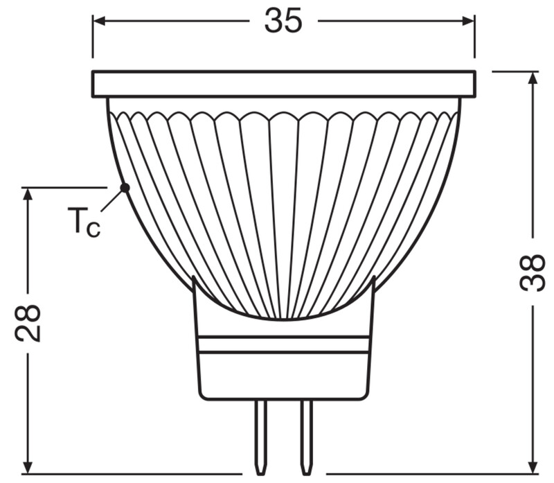 ledvance Kohdelamppu performance spot mr11 1,8w/840 184lm gu4 36d