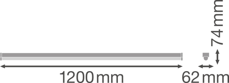 ledvance Surface mtd. lum. linear ultra ln uo 1200 27w cct 4050lm ml