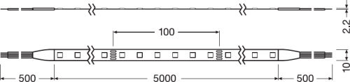 ledvance Led strip ls value rgb ls val-500/rgb/5