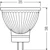 ledvance Kohdelamppu performance spot mr11 4,5w/927 345lm gu4 dim 36
