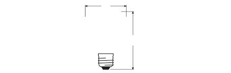 ledvance Led-lamp performance spot r80 5w/927 345lm e27 dim 36d