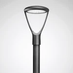 POLE MOUNTED LUMINAIRE 2375 IP66 5000lm SYM 3/4K