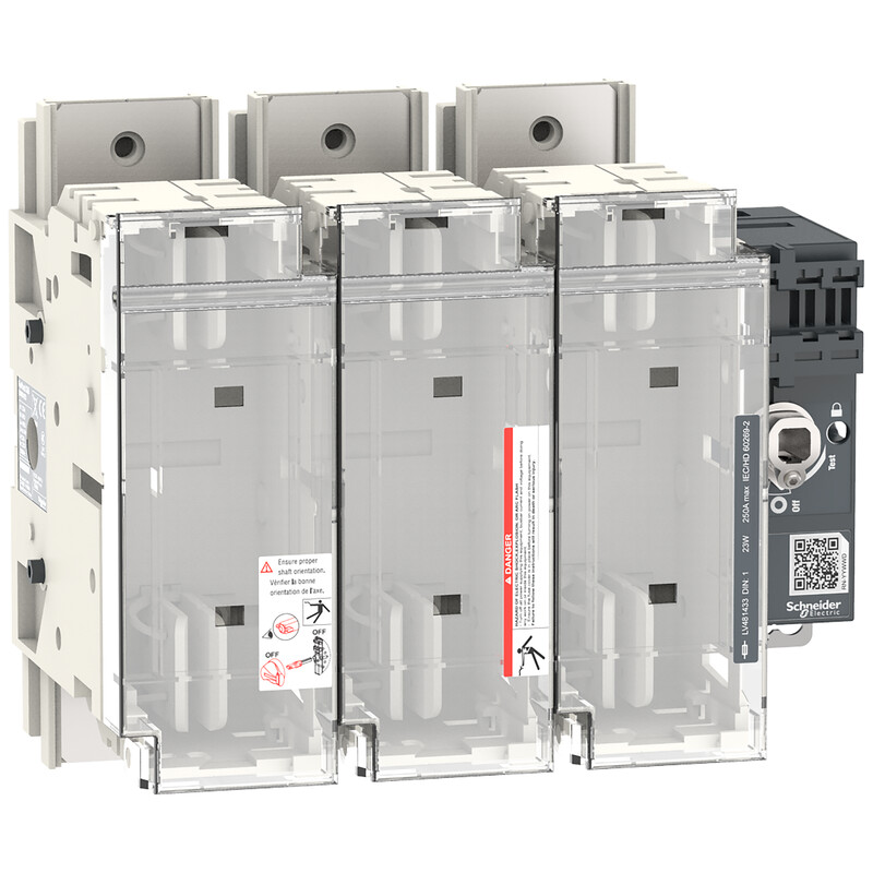 SÄKRINGSLASTBRYTARE FUPACT GS250 3P DIN1 250A AC22/AC23