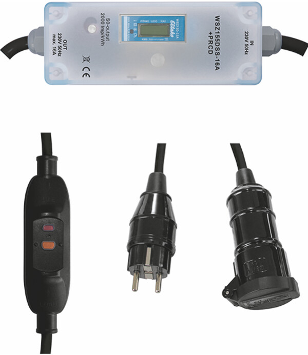 ENERGY METER ELTAKO MOBILE 1-PHASE, SCHUKO+VV