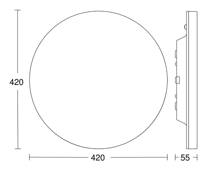steinel Sensor luminaire connect rs pro r30 plus sc 4k ip40