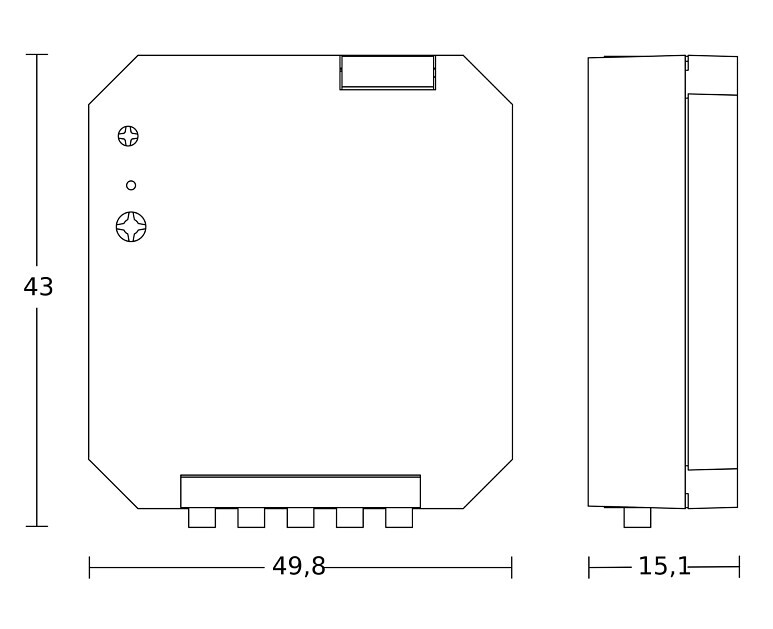 steinel Push-button pc4-dali2 ip20