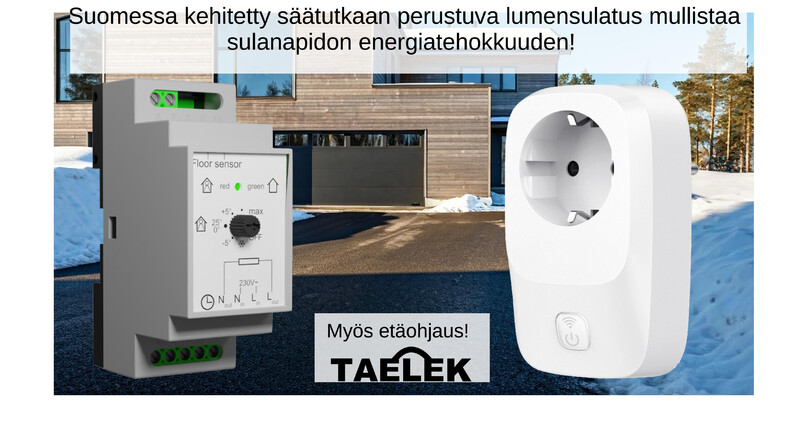 taelek Termostat tsense eco plug weather
