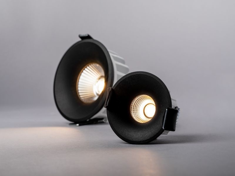 hide-a-lite Dekorram optic frontring optic deep xs svart