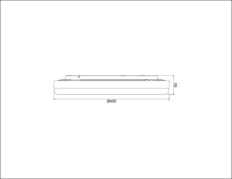 exaktor Pinta-asennusvalaisin isa 400 4100lm fx dim
