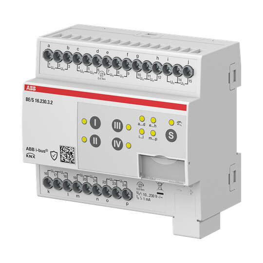 TULOYKSIKKÖ KNX ABB BINÄÄRITULO 16x 10-230V DIN