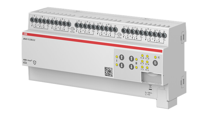 abb Lähtöyksikkö verho knx  abb verholähtö 12x6a 230vac