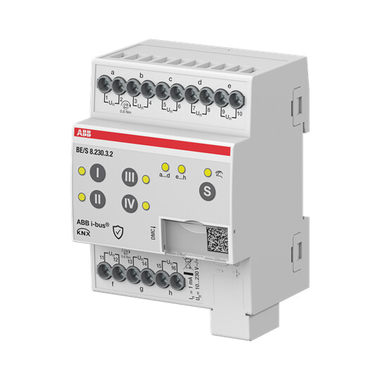 abb Tuloyksikkö knx abb binääritulo 8x 10-230v din