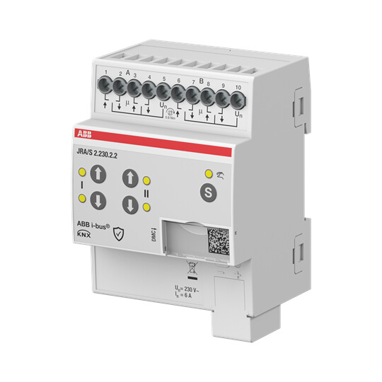 abb Lähtöyksikkö verho knx  abb verholähtö 2x6a 230vac
