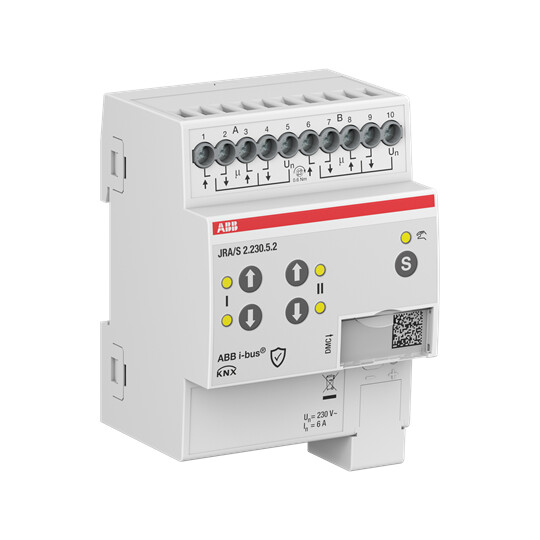 abb Lähtöyksikkö verho knx  abb verholähtö 2x6a 230vac t