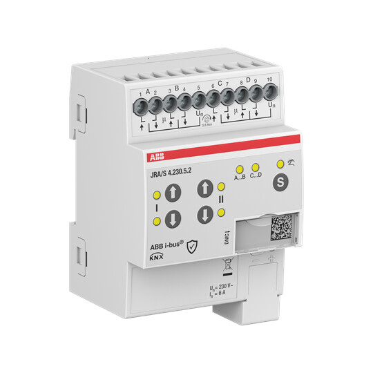 abb Lähtöyksikkö verho knx  abb verholähtö 4x6a 230vac t