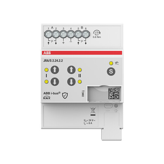abb Lähtöyksikkö verho knx  abb verholähtö 2x6a 24vdc