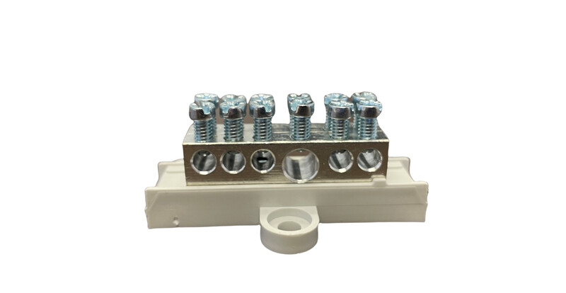 POTENTIALUTJÄMNINGSSKENA 1X6-25MM2 + 5X1,5-6MM2