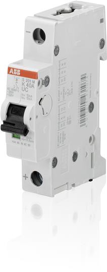 abb Circuit breaker s200muc 1-pole k-char. 2a