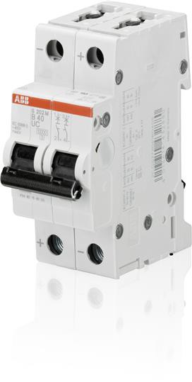CIRCUIT BREAKER S200MUC 2-POLE C-CHAR. 2A