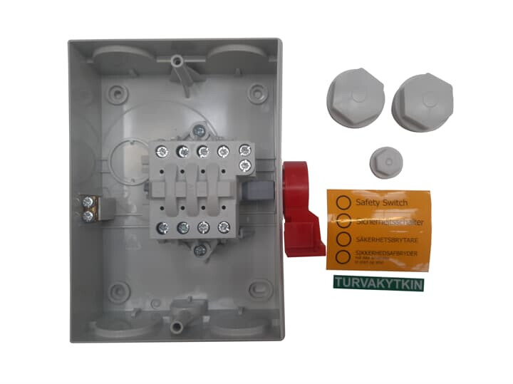 abb Säkerhetsbrytare bws325ytpn,11kw 3-nap ip65