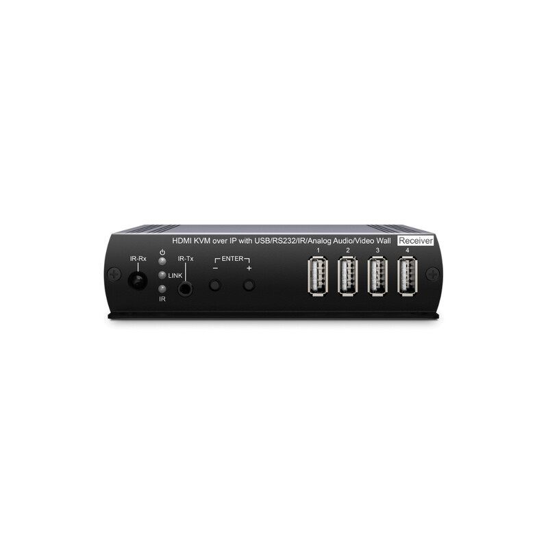 RECEIVER KVM AV OVER IP 1080P 150M