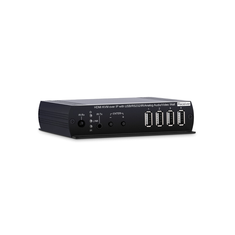 sc&t Receiver kvm av over ip 1080p 150m