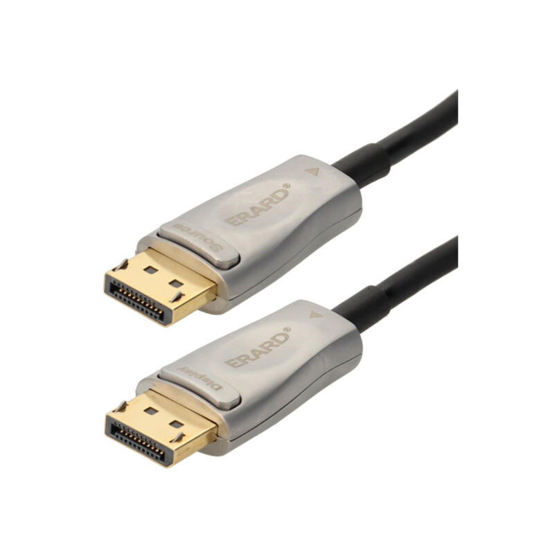 ANSLUTNINGSKABEL OPTISK DISPLAYPORT 1.4 20M 8K