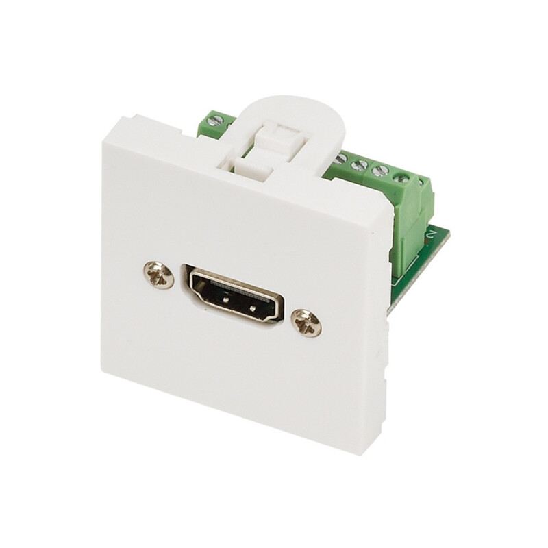 AV-BOX HDMI WALLPLATE MODULE 45X45MM