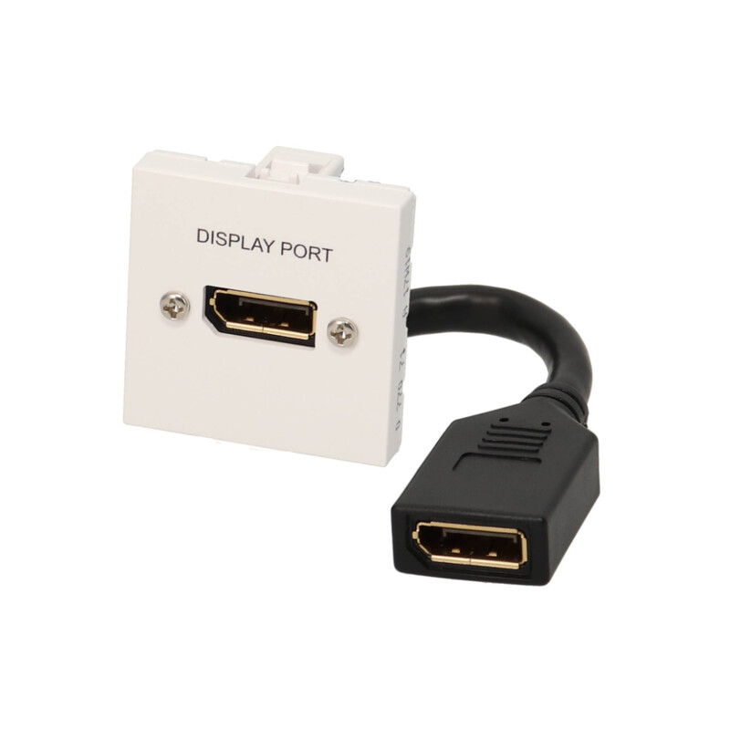 AV-BOX 1XDISPLAYPORT 45X45MM 20CM FF