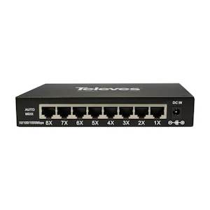 televes Ethernet switch datacom 8xgbe, 10/100/1000 mbps
