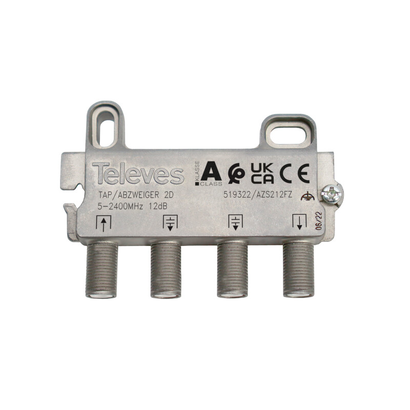 HAAROITIN 5-2400MHZ 12/2,3DB DC OUT/IN