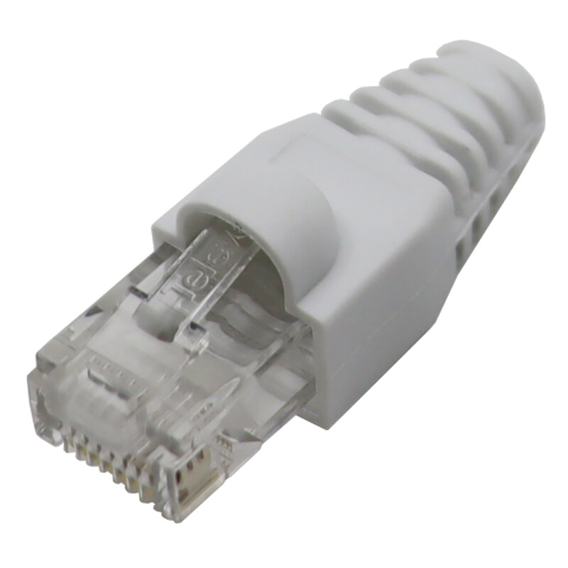 LIITIN-CAT6 RJ45 UTP CAT6 U TAITTOSUOJALLA