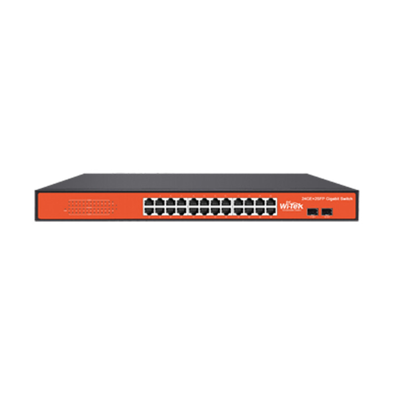 ETHERNET KYTKIN 24GE+2SFP KYTKIN 19IN 1RU