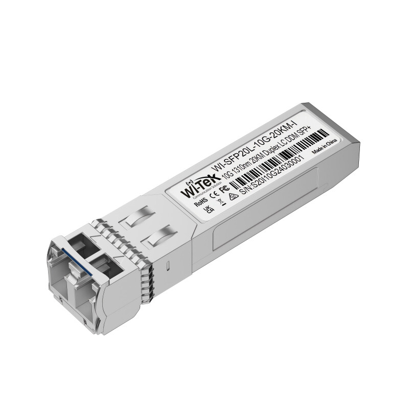 wi-tek Ethernet kytkintarvike sfp 20km lc-d sm 10g -40-85℃