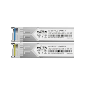 wi-tek Ethernet switch accessory sfp pair 3km lc-s sm 1g ind