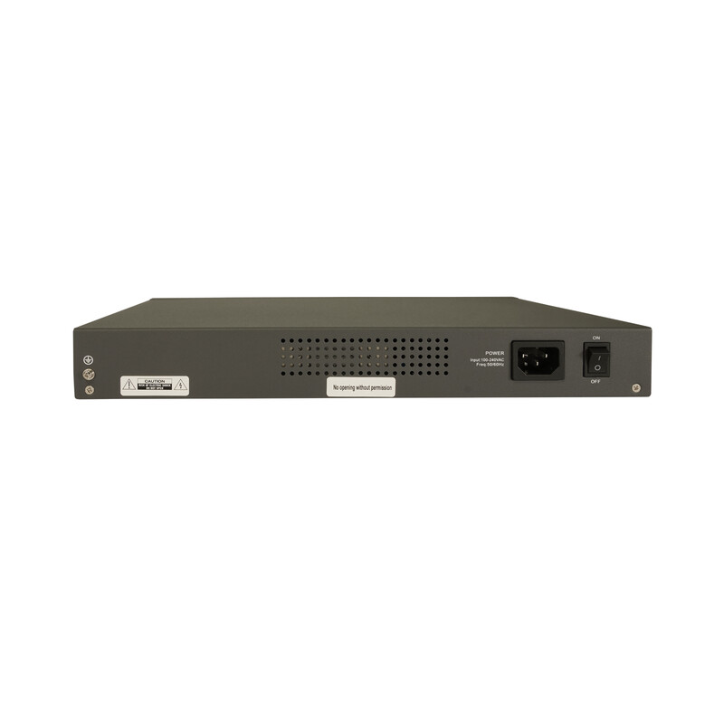 televes Ethernet switch datacom 8gbe+2sfp 130w manag. 19in