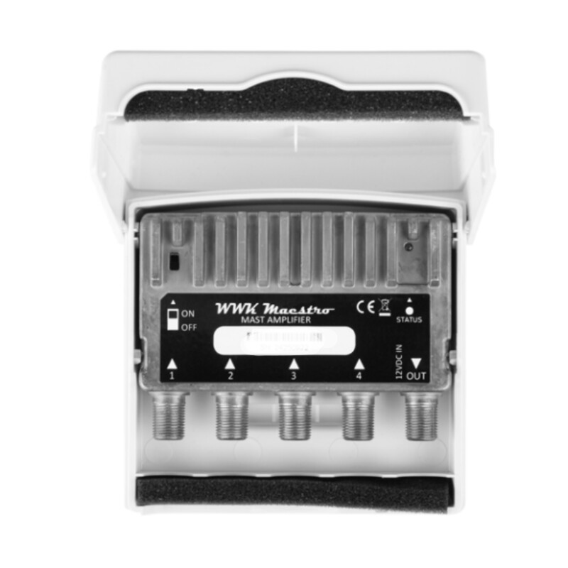 telmor Mast amplifier self tuned 4xuhf+vhf in
