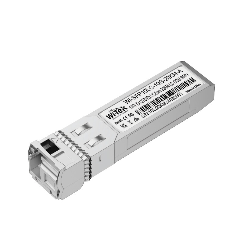 wi-tek Ethernet switch accessory sfp pair 20km lc-s sm 10g ind.