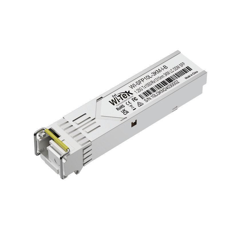 wi-tek Ethernet switch accessory sfp pair 3km lc-s sm 1g ind