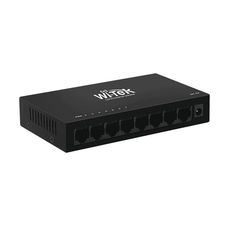 wi-tek Ethernet kytkin 8xge kytkin pöytämalli