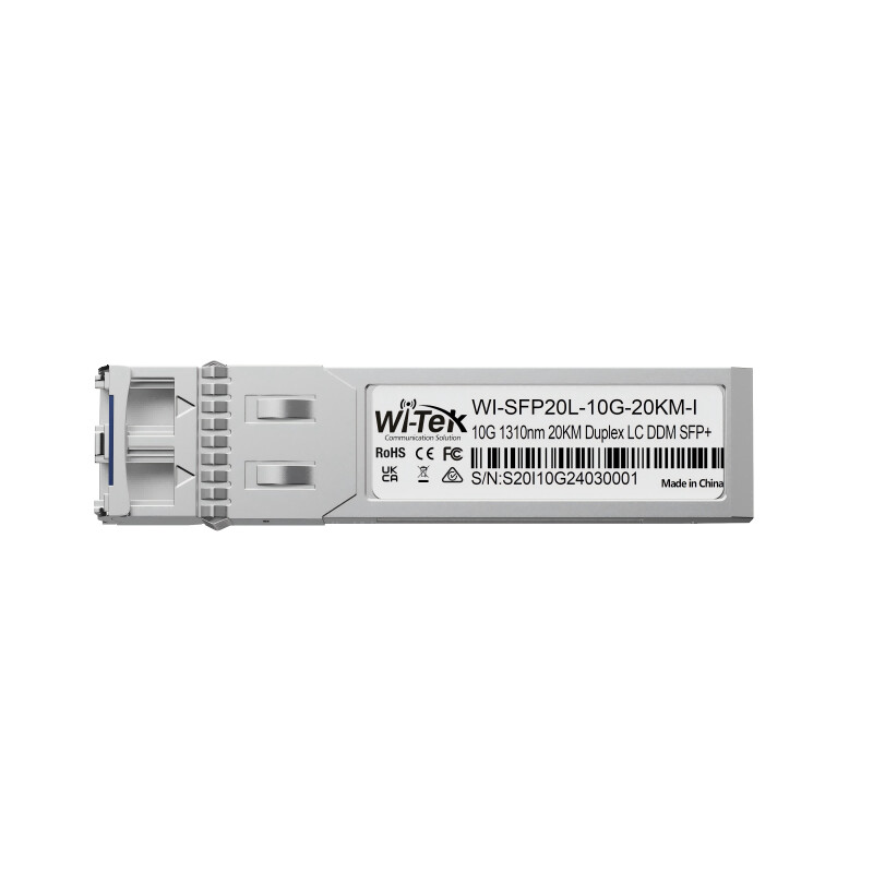 wi-tek Ethernet kytkintarvike sfp 20km lc-d sm 10g -40-85℃