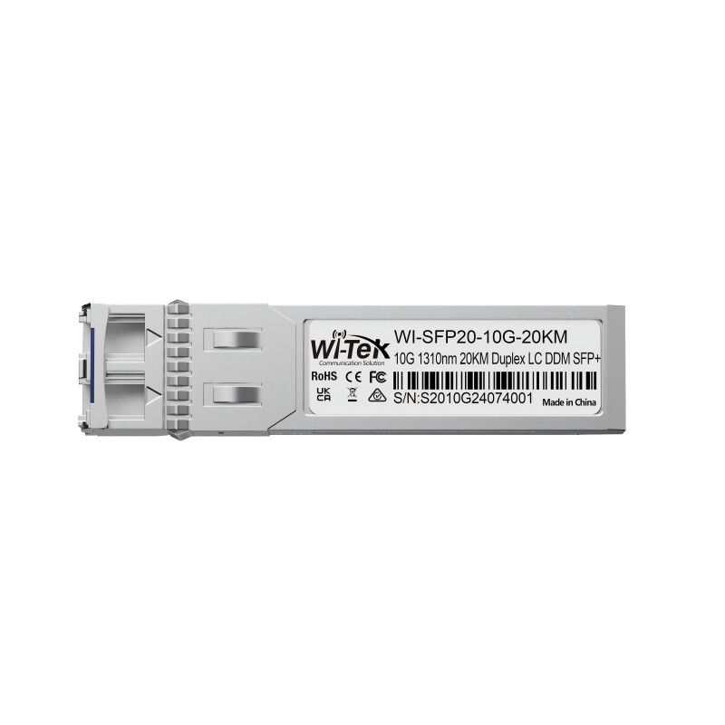 wi-tek Ethernet omkopplartillbehör sfp 20km lc-d sm 10gbps