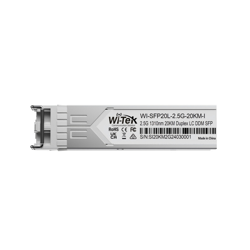 wi-tek Ethernet switch accessory sfp 20km lc-d sm 2.5g -40-85℃